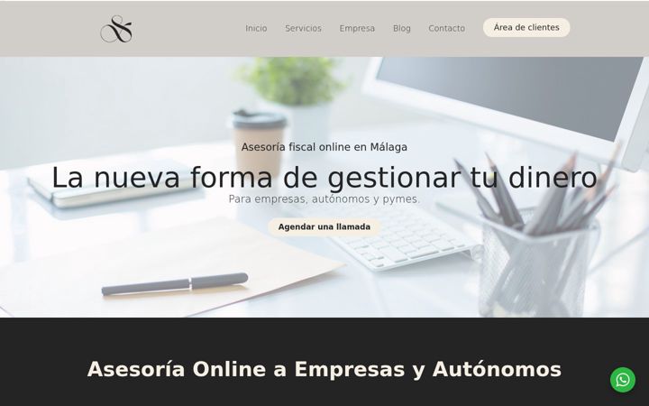 Screenshot of asesoriaalcoba.com