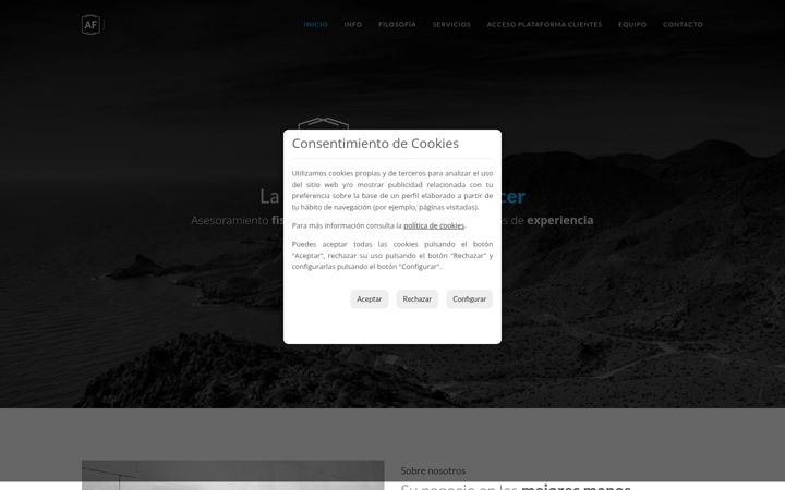 Screenshot of asesoriaalmeria.es