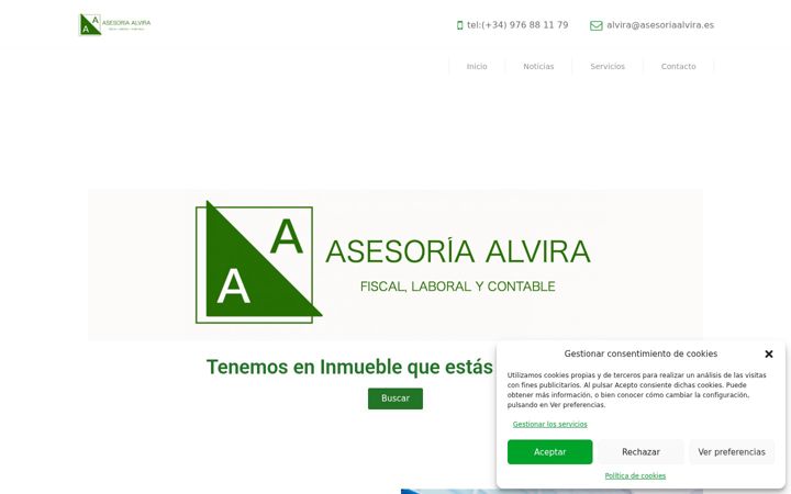 Screenshot of asesoriaalvira.es