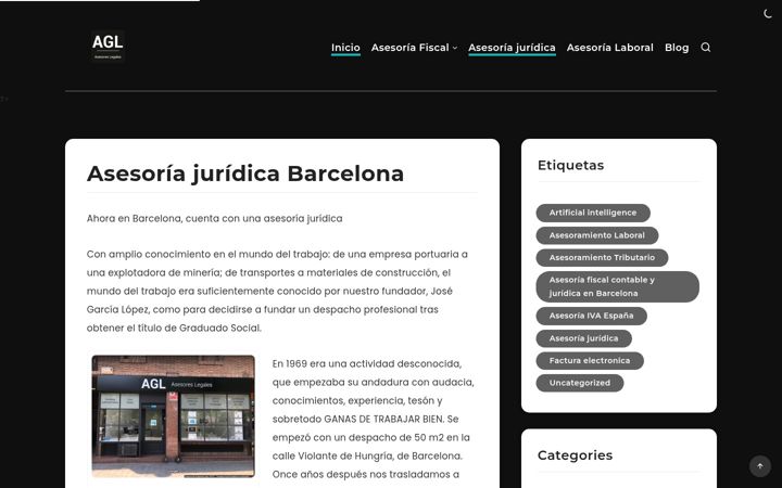 Screenshot van asesoriabarcelonaweb.es