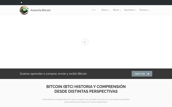 Screenshot of asesoriabitcoin.es