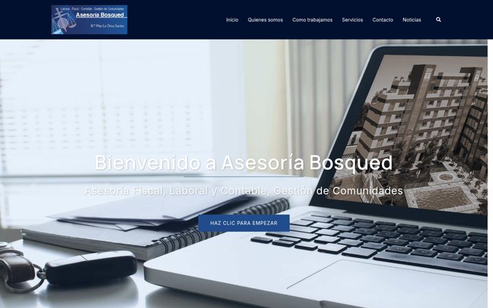 Screenshot of asesoriabosqued.com