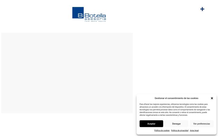 Ekraanipilt saidist asesoriabotella.es
