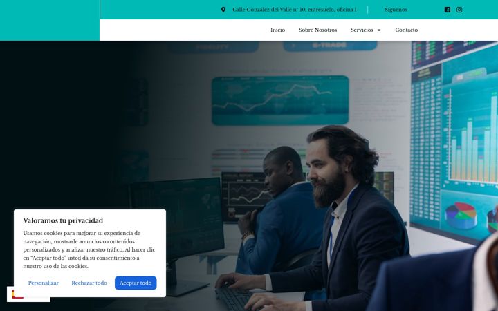 Screenshot of asesoriacampomanes.es