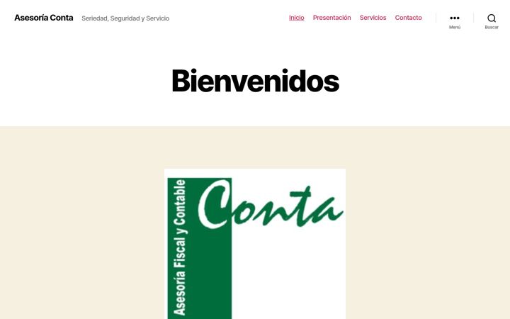 Screenshot of asesoriaconta.com