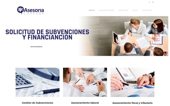 Screenshot of asesoriacordoba.es