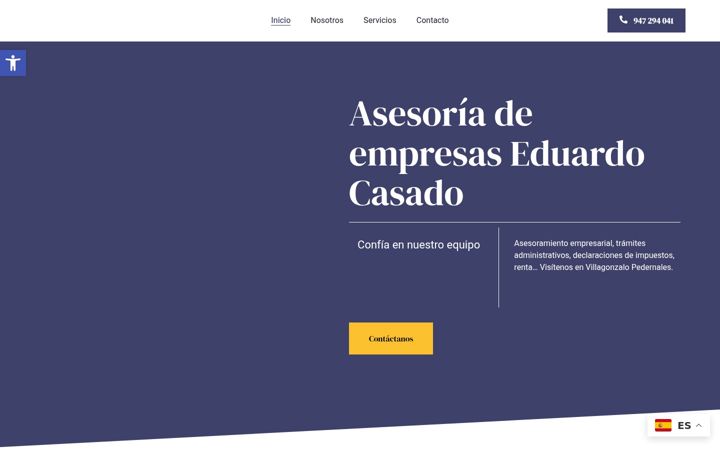 Screenshot of asesoriaeduardocasado.com