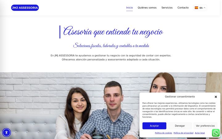 Screenshot of asesoriaencatarroja.com