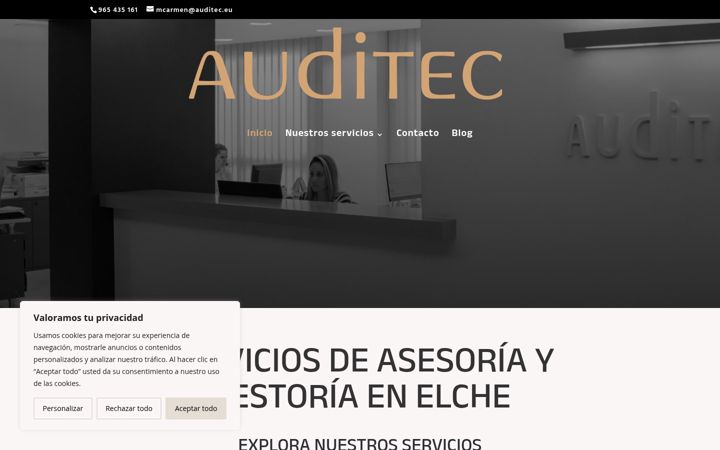 Screenshot of asesoriaenelche.es