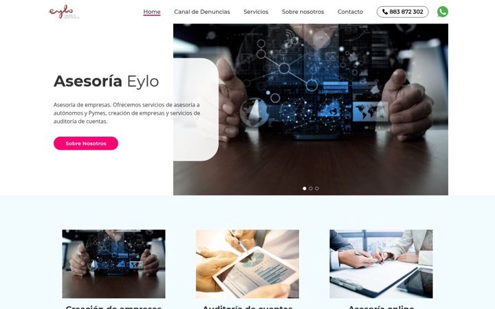 Screenshot of asesoriaenvalladolid.com