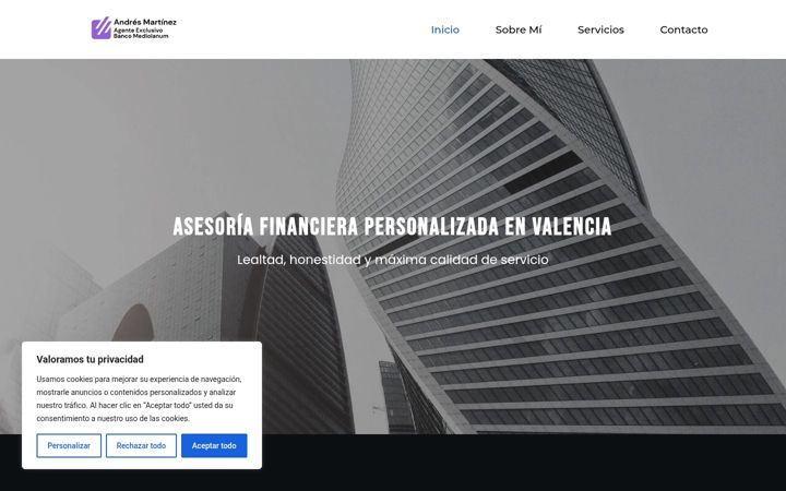 Screenshot of asesoriafinanciera-torres.es