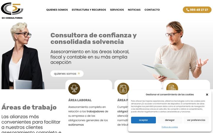 Ekrano kopija asesoriag5.com