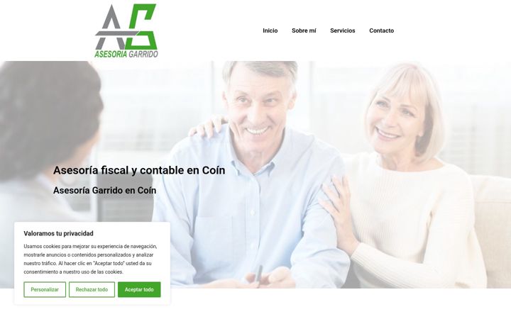 Screenshot of asesoriagarridotapia.com