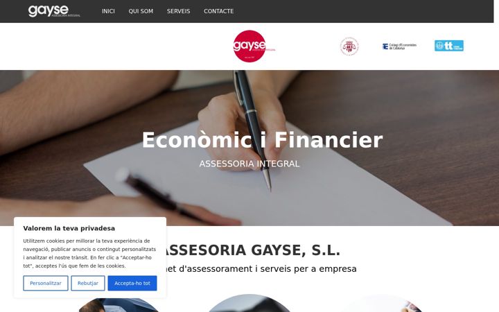 Screenshot of asesoriagayse.es
