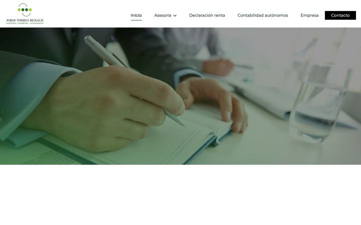 Screenshot of asesoriajorditorres.com