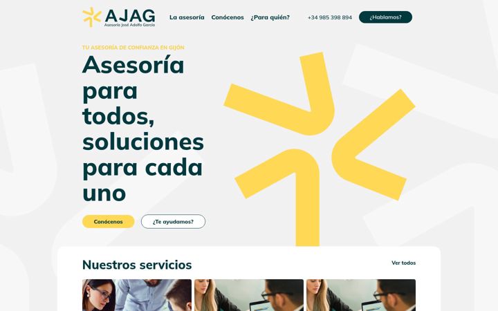 Screenshot of asesoriajoseadolfo.es
