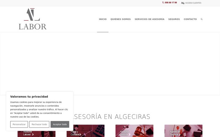Screenshot von asesorialabor.es