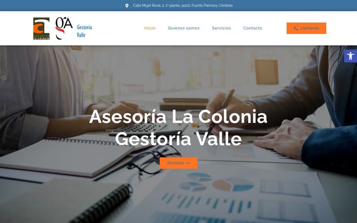 Screenshot of asesorialacolonia.com