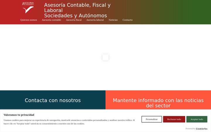 Screenshot of asesorialaiglesuela.com