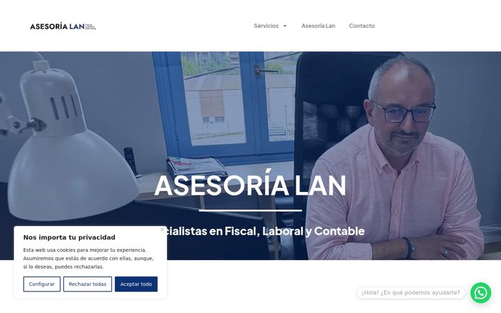 Screenshot von asesorialan.es