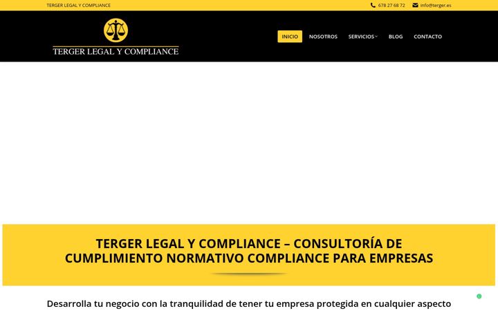 Captura de pantalla de asesorialegalycompliance.com