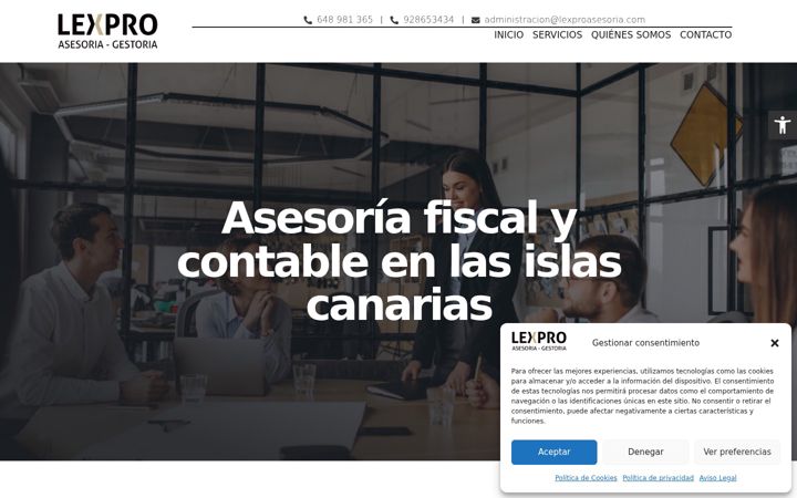 Screenshot of asesorialexpro.com