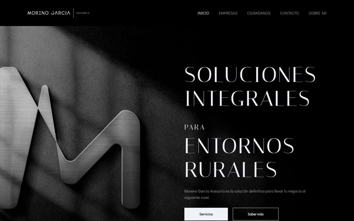 Screenshot of asesoriamorenogarcia.com