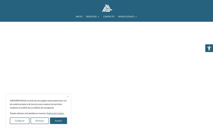 Screenshot of asesoriamuga.es