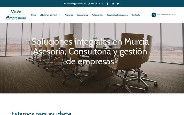 Screenshot of asesoriamurcia360.com