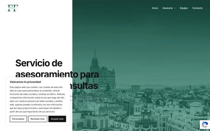 Screenshot di asesoriaparaclinicas.com
