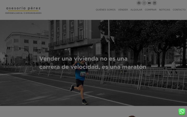 Screenshot of asesoriaperez.es