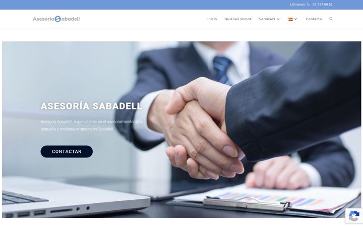 Screenshot di asesoriasabadell.es