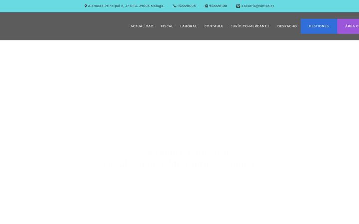Screenshot of asesoriasintas.es