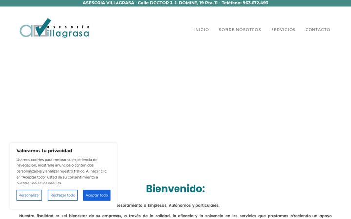 Screenshot of asesoriavillagrasa.com
