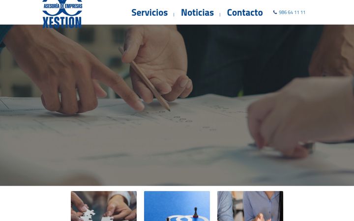 Ekrano kopija asesoriaxestion.com
