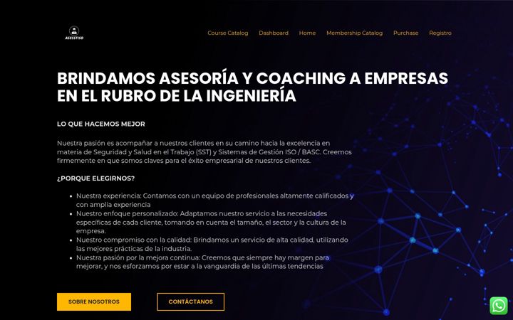 Screenshot of asesstiso.com