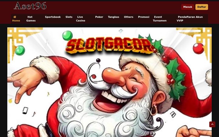 Screenshot of aset96.com