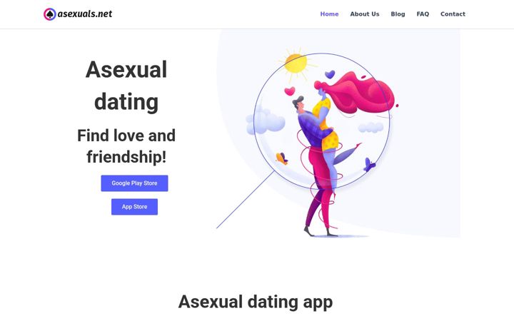 Screenshot of asexuals.net