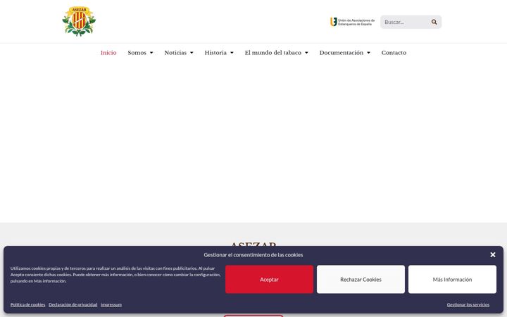 Screenshot of asezar.com