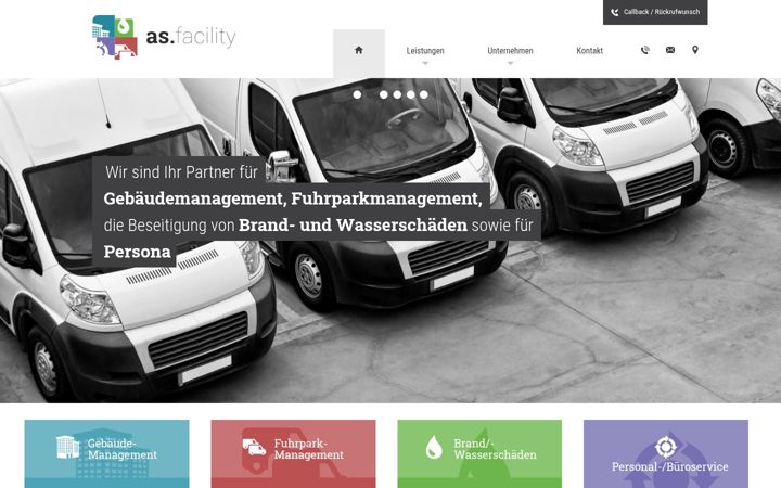 Screenshot of asfacility.de