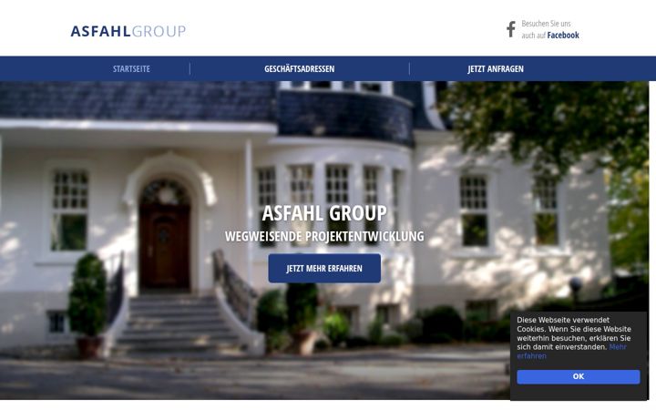 Screenshot of asfahl.de