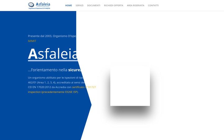 Screenshot of asfaleia.it