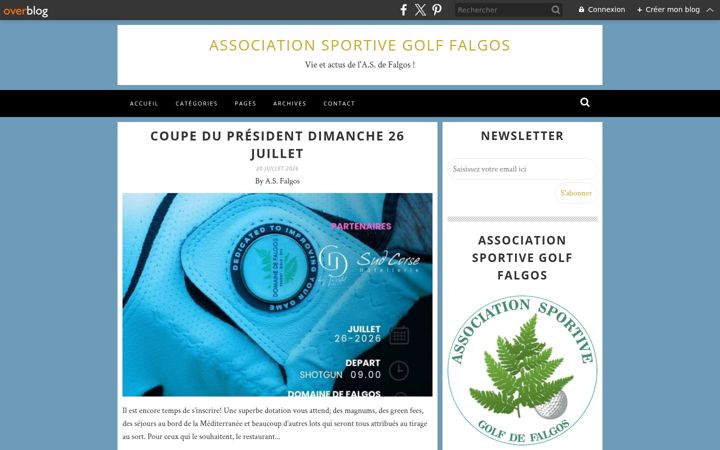 Screenshot of asfalgos.fr
