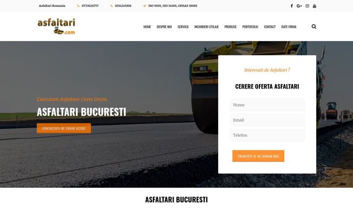Screenshot of asfaltari.com