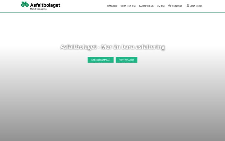 Screenshot ta' asfaltbolaget.se