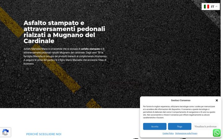 Screenshot of asfaltimarsella.eu