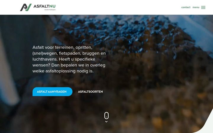 Screenshot of asfaltnu.nl