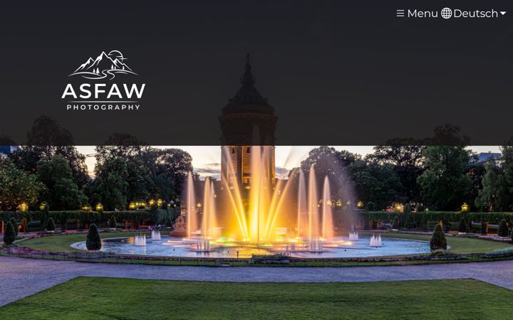 Screenshot του asfaw-photography.com