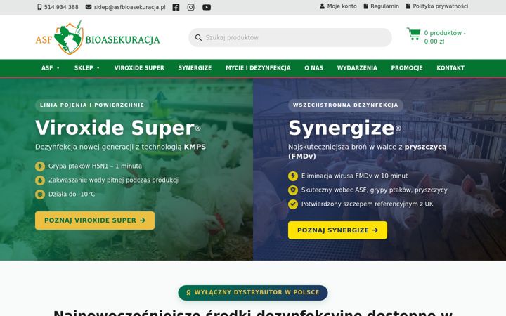 Screenshot of asfbioasekuracja.pl