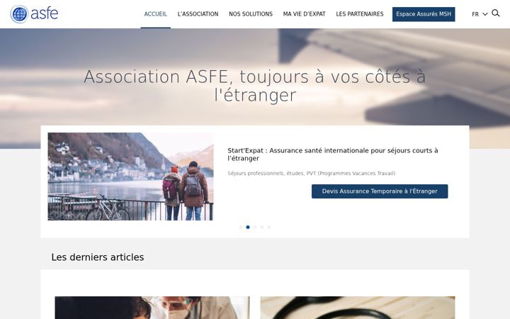 Screenshot του asfe-expat.com